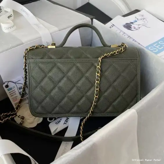 Hyper Peter SMALL HANDLE FLAP BAG CHANEL TOP WITH 0515